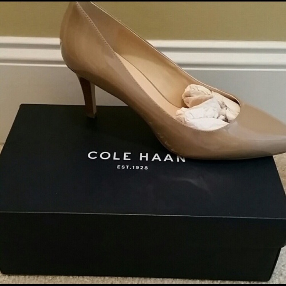 Cole Haan Lena Pump Nude